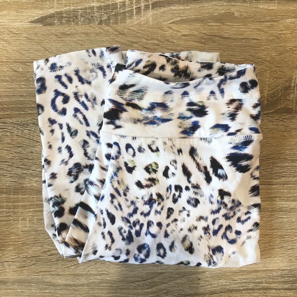Varley Century Cheetah Print Leggings XS